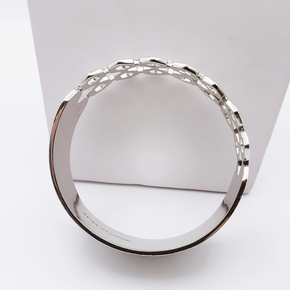 Absolutely Gorgeous Jonathan Adler Geometric Honeycomb Front Bangle - Picture 4 of 9